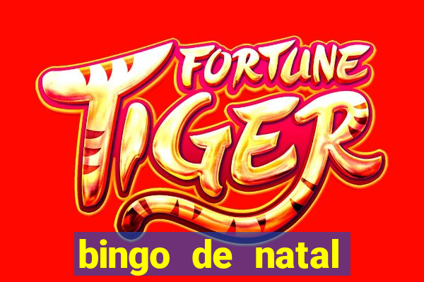 bingo de natal para imprimir gratis