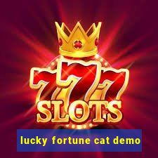 lucky fortune cat demo