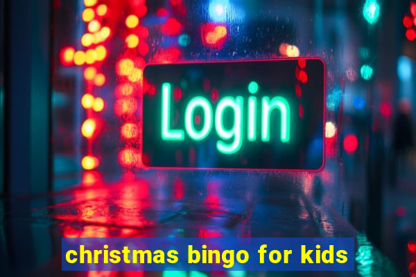 christmas bingo for kids