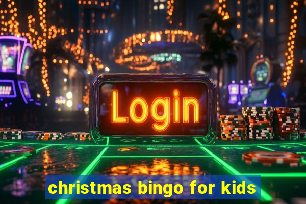 christmas bingo for kids