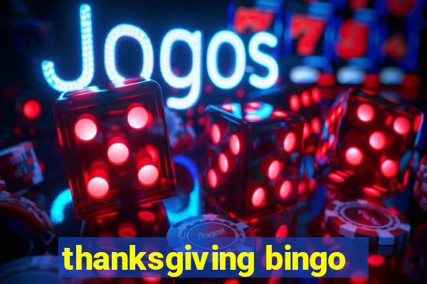 thanksgiving bingo