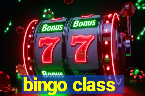 bingo class