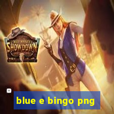 blue e bingo png