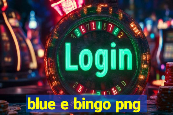 blue e bingo png