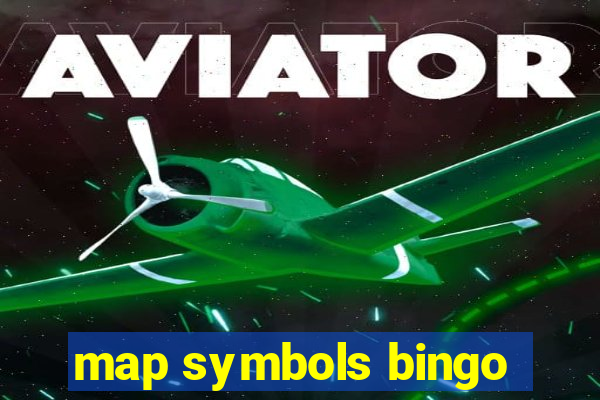 map symbols bingo