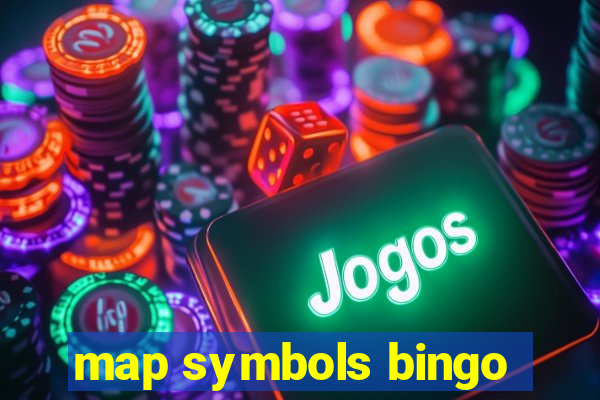 map symbols bingo