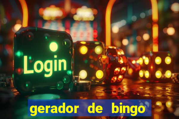 gerador de bingo de palavras