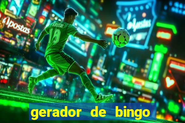 gerador de bingo de palavras