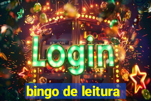 bingo de leitura