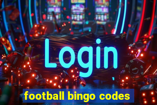 football bingo codes