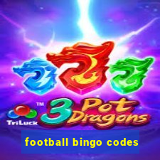 football bingo codes