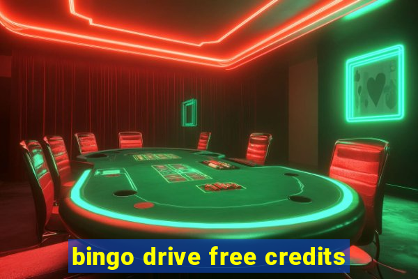 bingo drive free credits