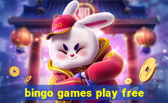 bingo games play free