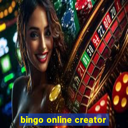 bingo online creator