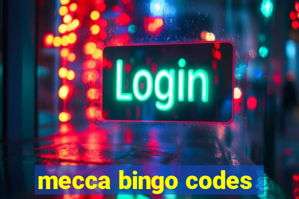 mecca bingo codes