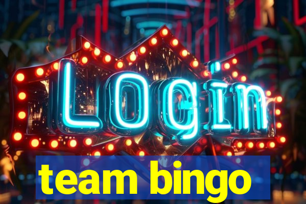 team bingo