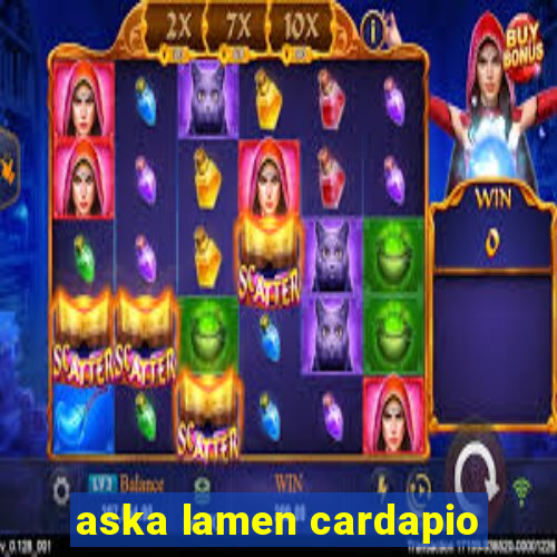 aska lamen cardapio