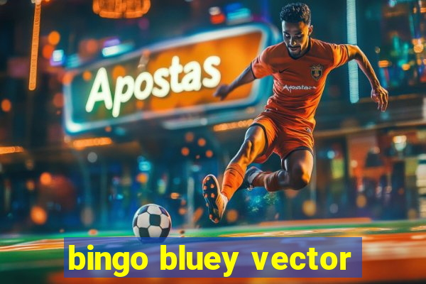 bingo bluey vector