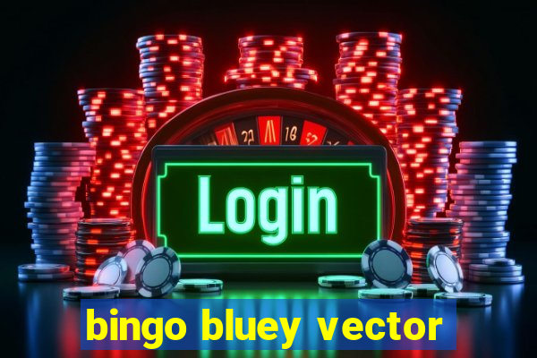 bingo bluey vector