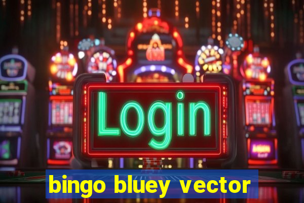 bingo bluey vector