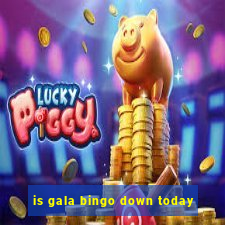 is gala bingo down today