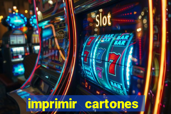 imprimir cartones de bingo