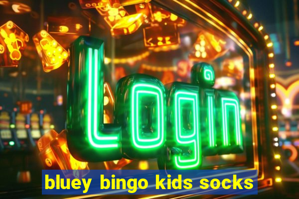 bluey bingo kids socks