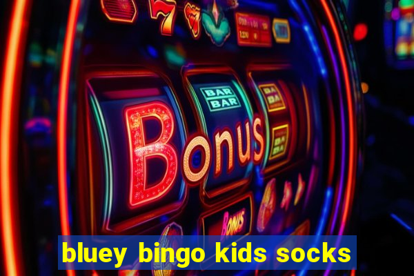 bluey bingo kids socks