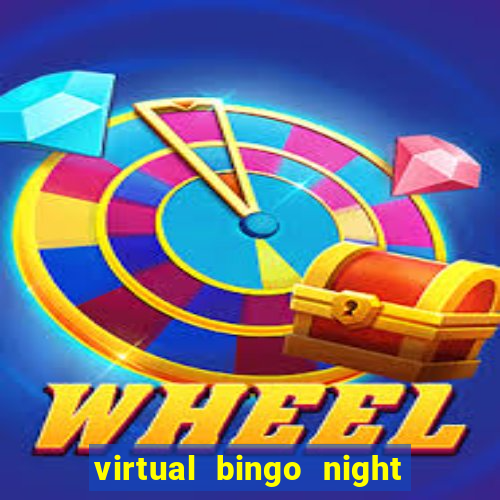 virtual bingo night with friends