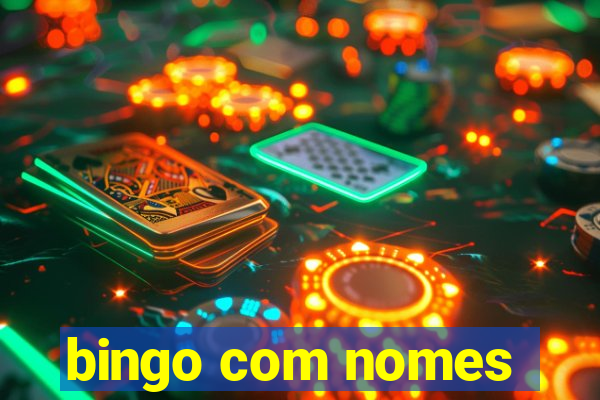 bingo com nomes