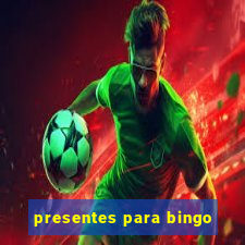 presentes para bingo