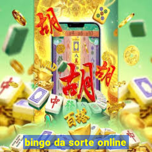 bingo da sorte online