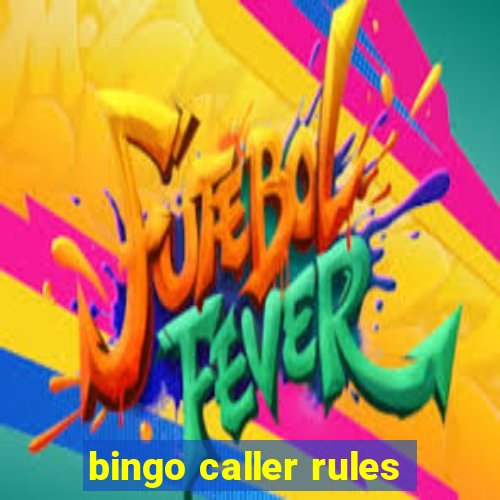 bingo caller rules