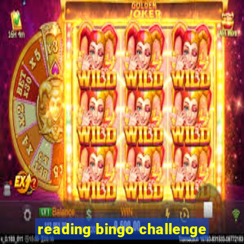 reading bingo challenge