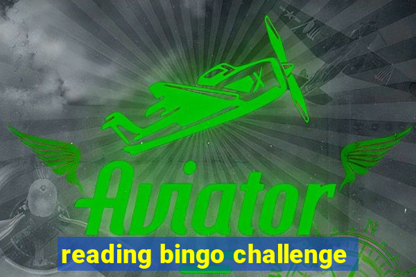 reading bingo challenge