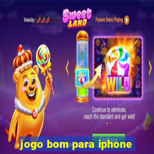 jogo bom para iphone