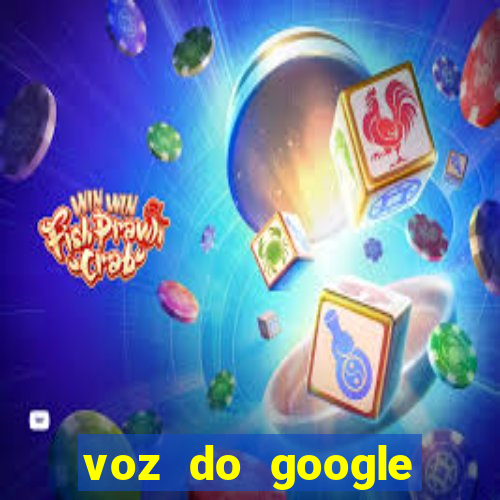 voz do google tradutor homem