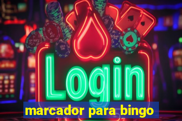 marcador para bingo