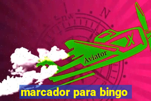 marcador para bingo