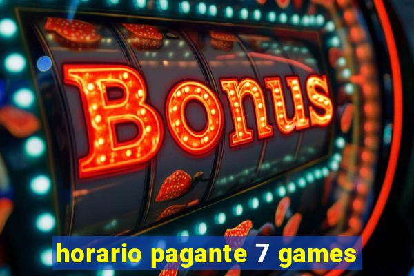 horario pagante 7 games