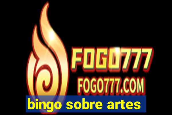 bingo sobre artes