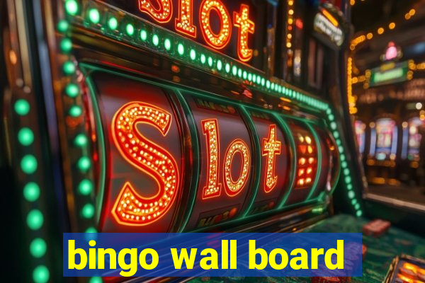 bingo wall board