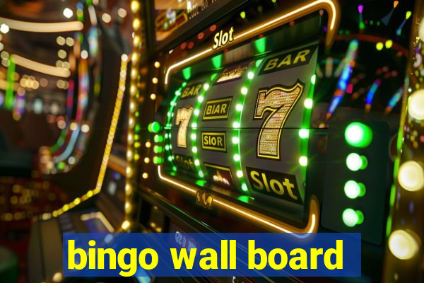 bingo wall board