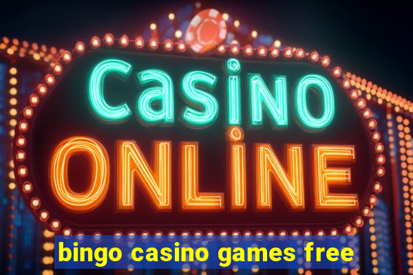 bingo casino games free