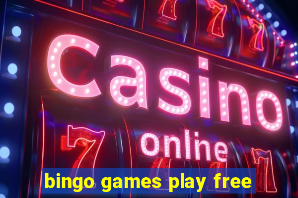 bingo games play free