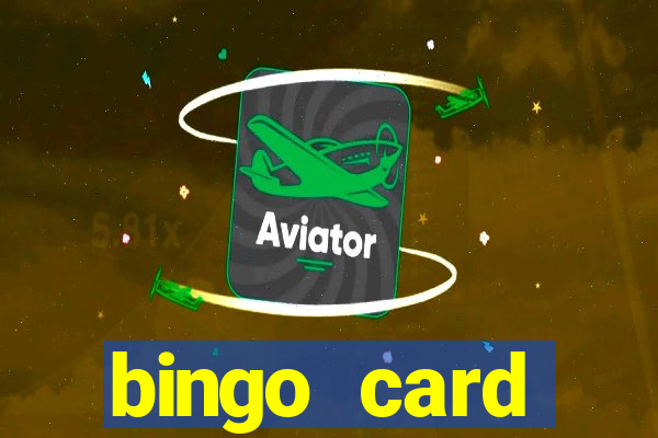 bingo card generator with pictures