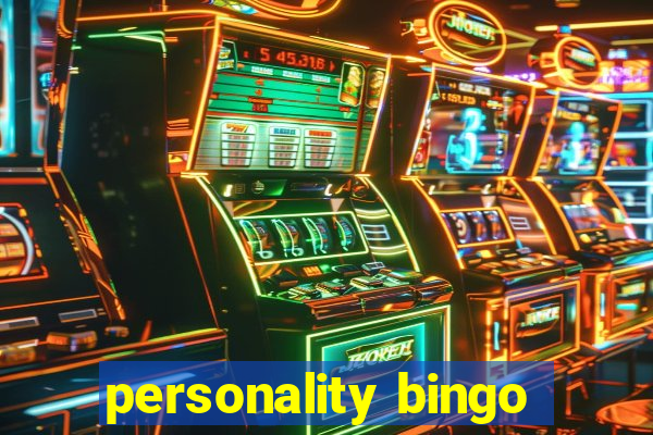 personality bingo