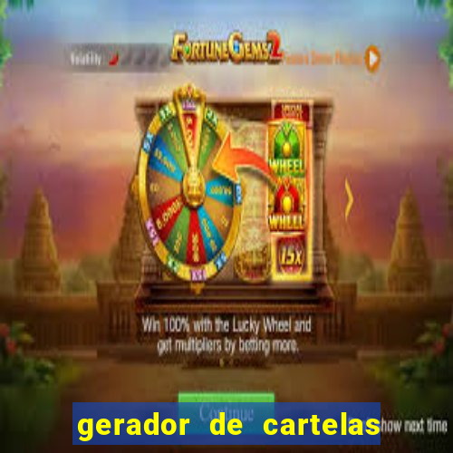 gerador de cartelas de bingo 1 a 99