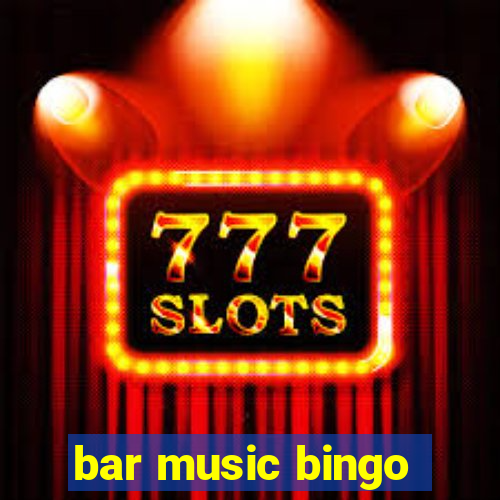 bar music bingo