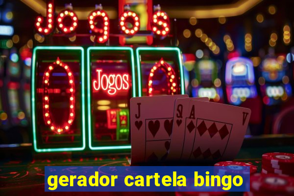 gerador cartela bingo